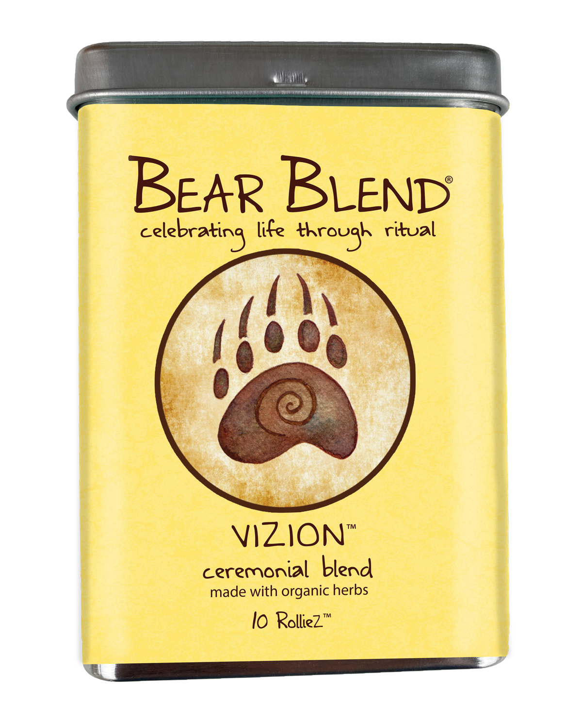 vizion-rolliez - Bear Blend Vizion Herbal Smoking Blend