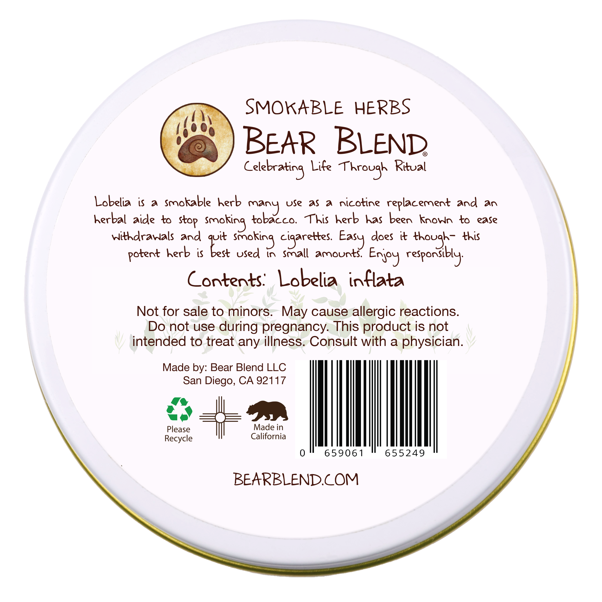 Lobelia - Bk - Bear Blend