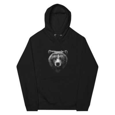 unisex-eco-raglan-hoodie-black-front-667a237749d44jpg - Bear Blend