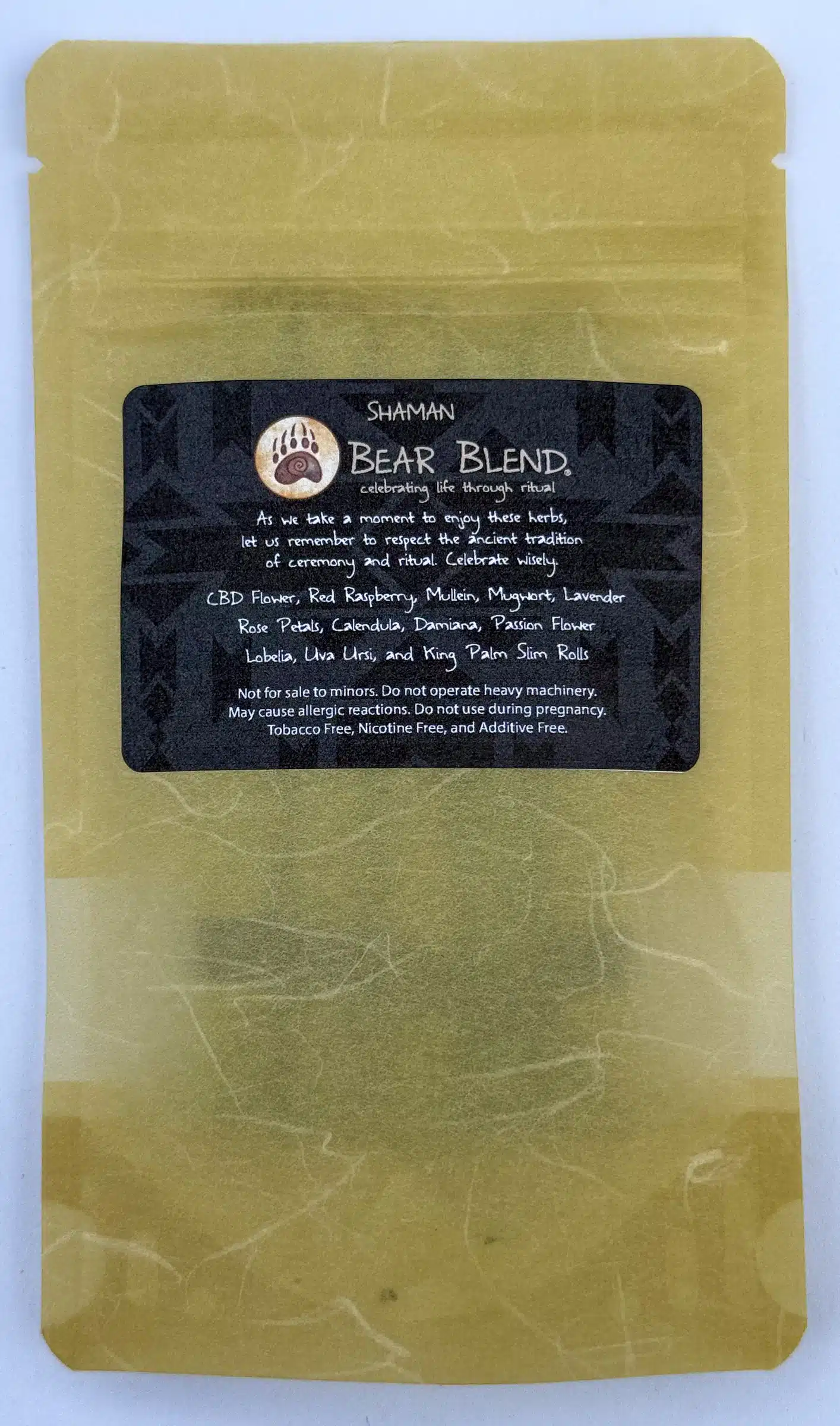 King-Palm-Shaman-Back - Bear Blend