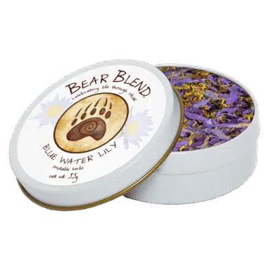 Blue-Water-Lily-Opentin - Bear Blend
